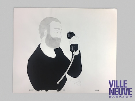 「新しい街 ヴィル・ヌーヴ」のプレゼント原画（イメージ）。