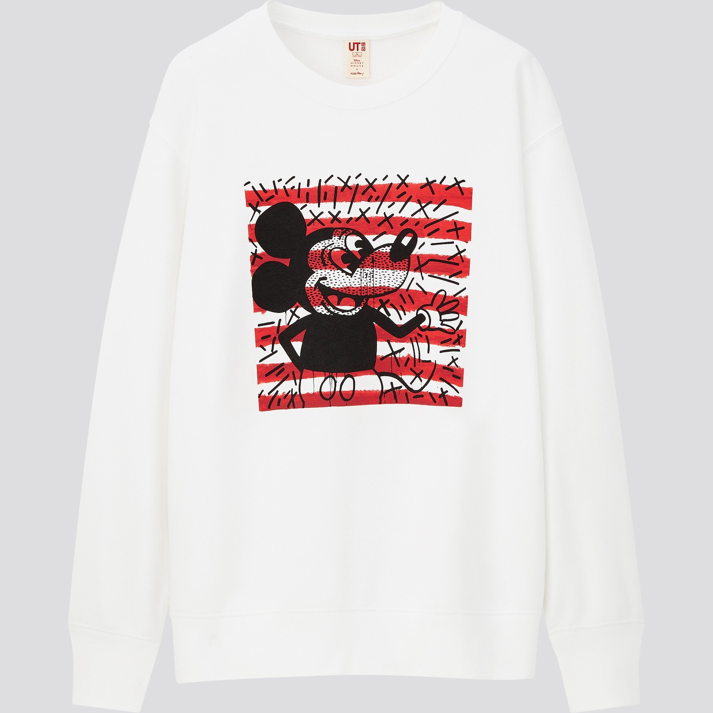 ミッキーマウス×キース・へリング スウェットシャツ（税込2189円）