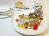 ラ・ブラッスリー シェ松尾のコラボメニュー。