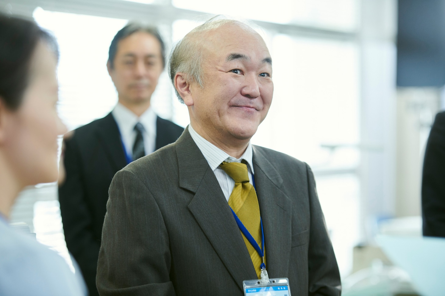 温水洋一演じる森川宏一。