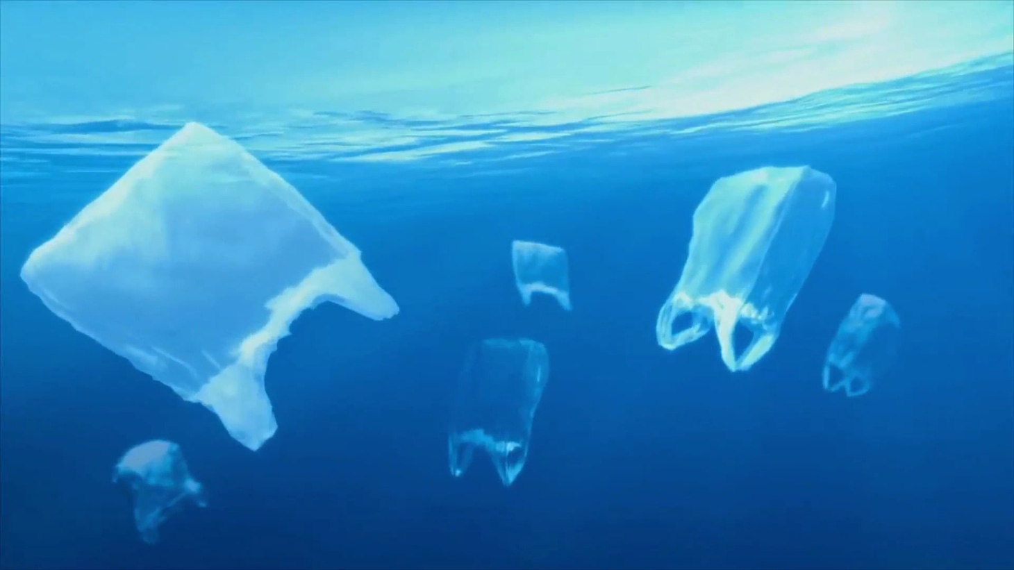 「プラスチックの海」
