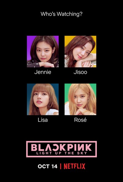 「BLACKPINK 〜ライトアップ・ザ・スカイ〜」キービジュアル