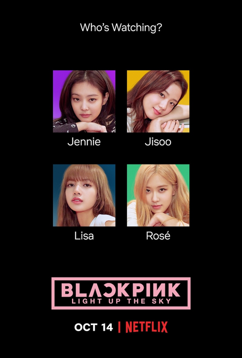 「BLACKPINK 〜ライトアップ・ザ・スカイ〜」キービジュアル