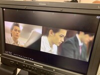 「THE MUSIC DAY」特別ドラマの撮影の様子。