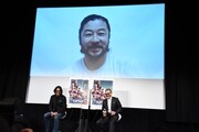 ビデオ通話で参加した浅野忠信。