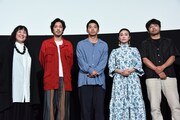 左からPFFディレクターの荒木啓子、若葉竜也、仲野太賀、大島優子、石井裕也。