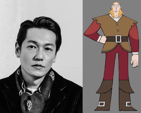 左から井浦新、ビル。