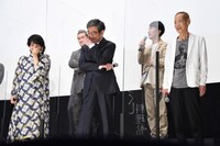 「みをつくし料理帖」完成披露試写会の様子。