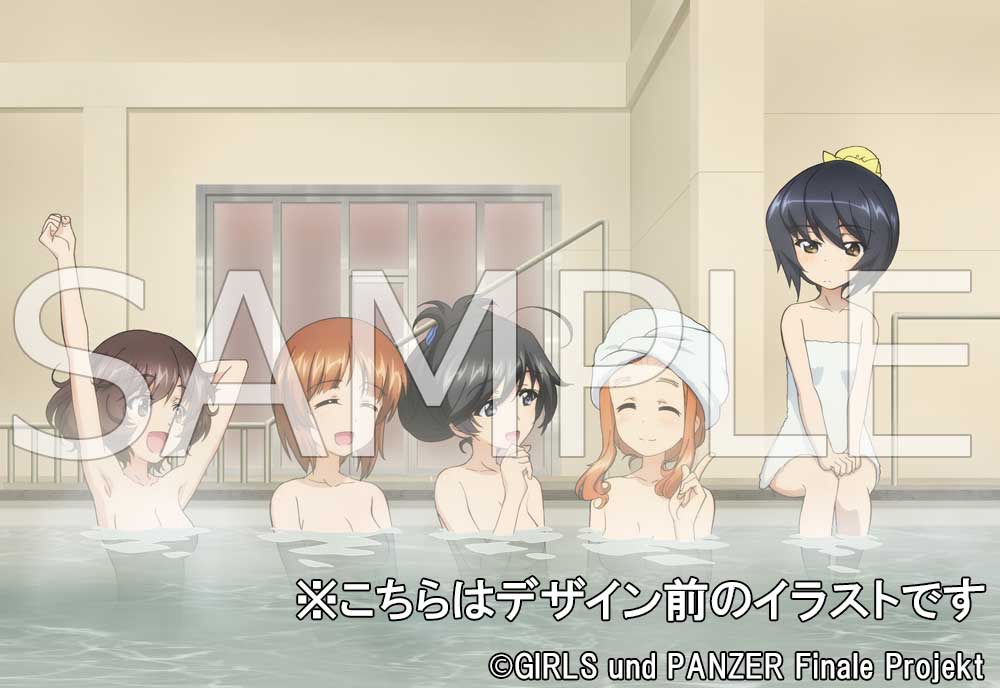 「交響曲ガールズ＆パンツァーコンサート」Blu-rayゲーマーズ特典B2タペストリーの使用イラスト。