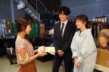 左から安藤萌々、大東駿介、小芝風花。