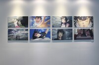 「天気の子」展示の様子。