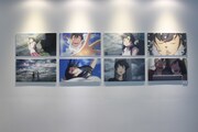 「天気の子」展示の様子。