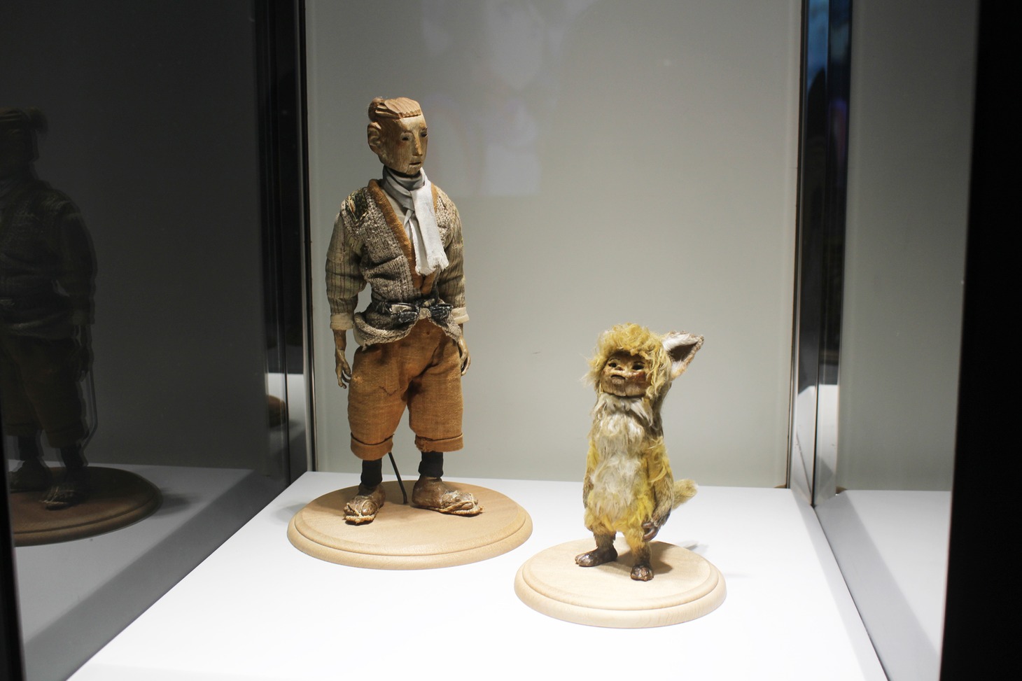 「ごん / GON, THE LITTLE FOX」展示の様子。