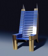 ピエール・カルダンがライセンス展開した椅子。