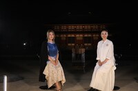 左から中野信子、河瀬直美。