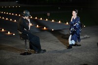 左から斎藤工、河瀬直美。