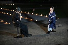 左から斎藤工、河瀬直美。