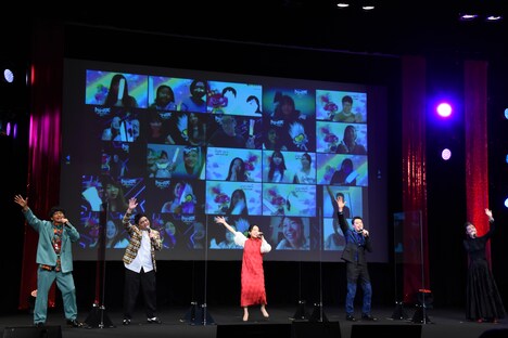 スペシャルメドレーの様子。