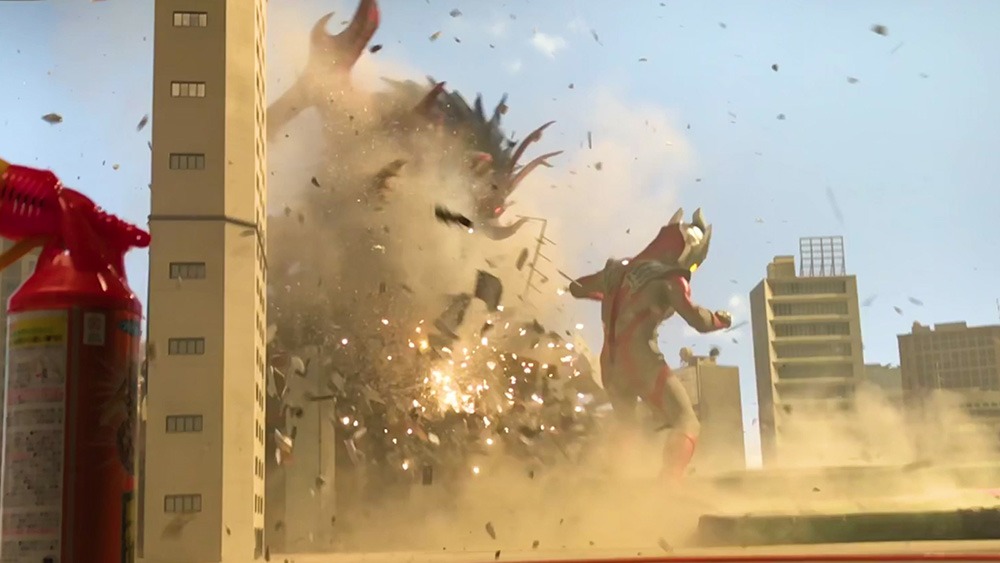 「劇場版ウルトラマンタイガ ニュージェネクライマックス」特典ディスク収録のメイキング映像より。