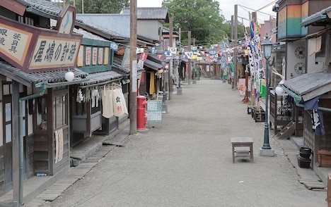 連続テレビ小説「おちょやん」のセット。