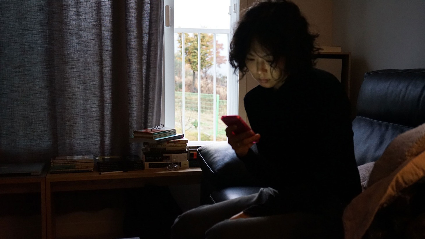 「逃げた女」