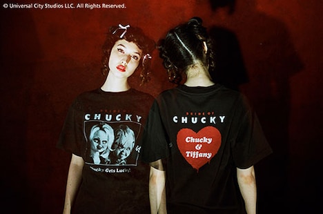 X-girl × CHILDS PLAY CHUCKY & TIFFANY S/S TEE（税込6050円）