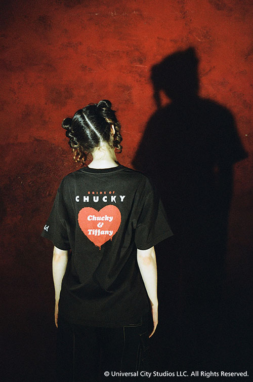 X-girl × CHILDS PLAY CHUCKY & TIFFANY S/S TEE（税込6050円）