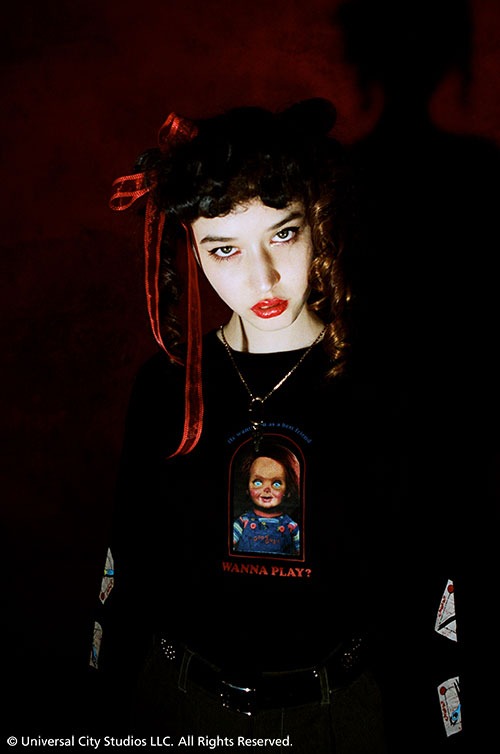 X-girl × CHILDS PLAY CHUCKY L/S TEE（税込7150円）