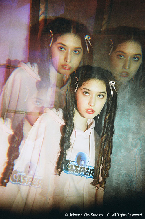 X-girl × CASPER SWEAT HOODIE（税込1万3750円）