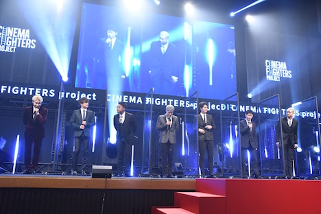 「CINEMA FIGHTERS project」第4弾製作発表の様子。