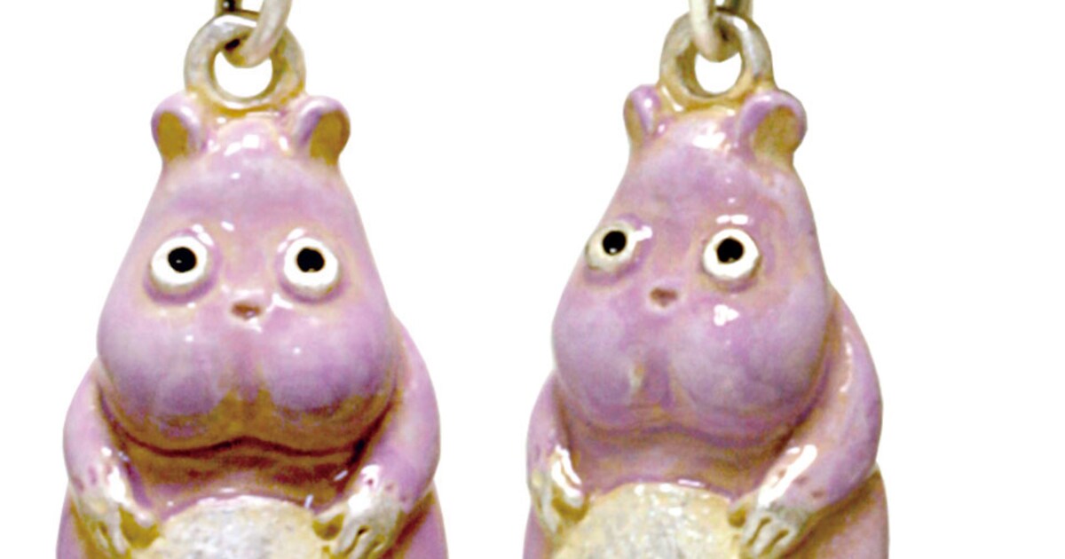 千と千尋の神隠し ピアス 坊ネズミとハエドリ」（税込5500円） [画像 