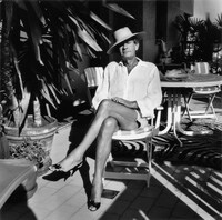 「Helmut at home, Monte Carlo, 1987」 (c)Foto Alice Springs, Helmut Newton Estate Courtesy Helmut Newton Foundation