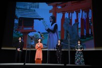 左から三浦翔平、松井玲奈、森川葵、百田夏菜子。