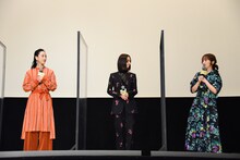 左から松井玲奈、森川葵、百田夏菜子。