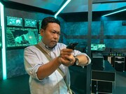 ジャック・バウアーになりきる岸学。