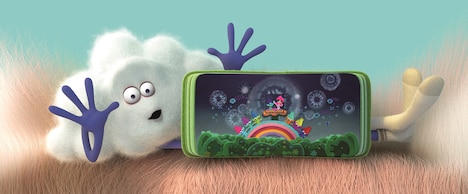 「トロールズ ミュージック★パワー」より、クラウド・ガイ。