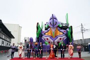 「エヴァンゲリオン京都基地」オープニングイベントの様子。