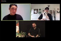 オンライントークイベントの様子。