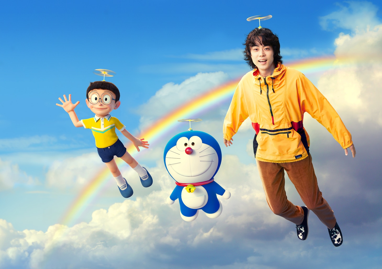 「STAND BY ME ドラえもん2」と菅田将暉のコラボビジュアル。