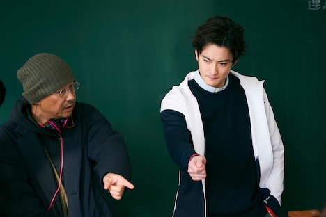 「星の子」メイキング写真