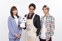 左から川口春奈、玉木宏、志尊淳。
