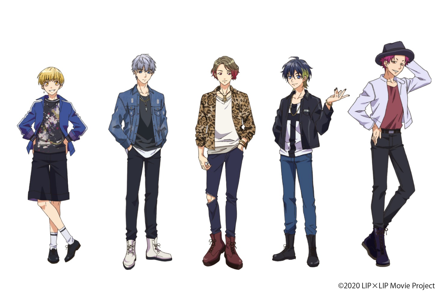 Full Throttle4メンバー。左からMEGU、RIO、IV、YUI、DAI。