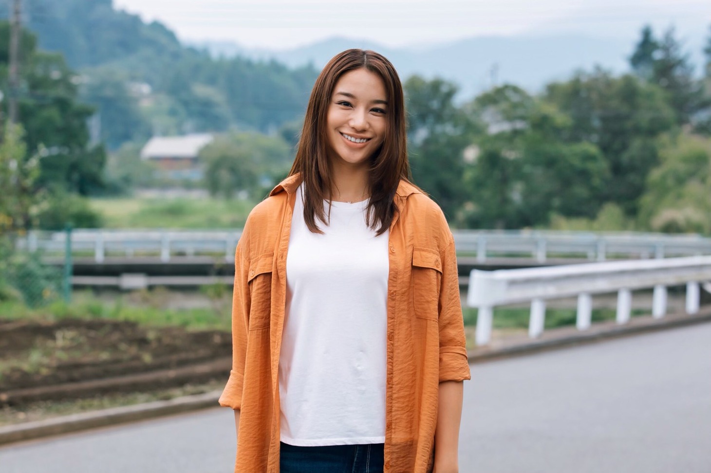 重岡優子役の高橋メアリージュン。