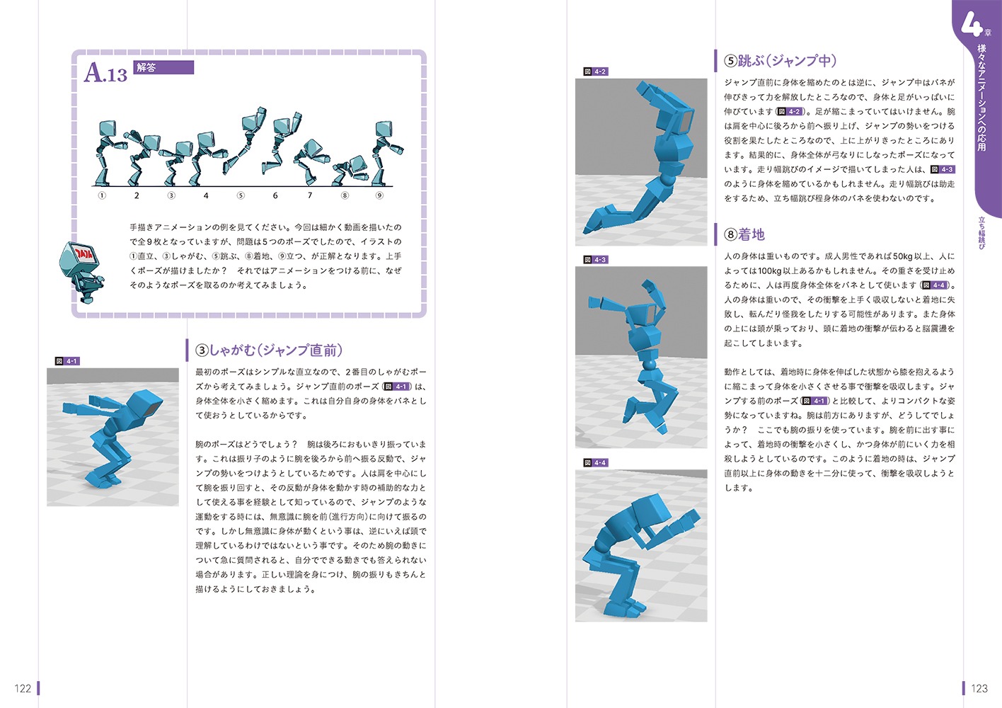 「3DCGアニメーション入門」中面