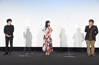「きみの瞳が問いかけている」先行上映イベントの様子。