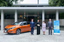 フランス映画祭2020 横浜ラインアップ記者会見の様子。左から田川丈二、米倉涼子、林文子、ジャン＝バティスト・ルセック。(c)unifrance films