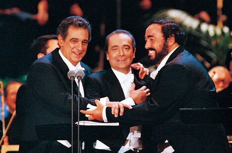 「甦る三大テノール 永遠の歌声」新場面写真