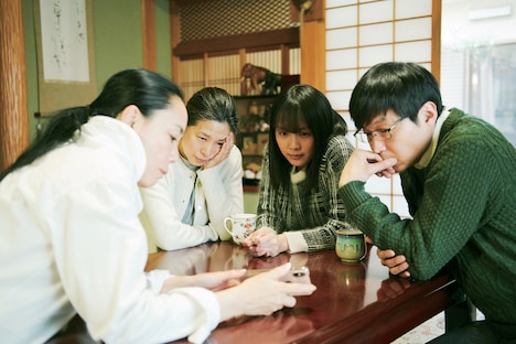 「朝が来る」メイキング写真