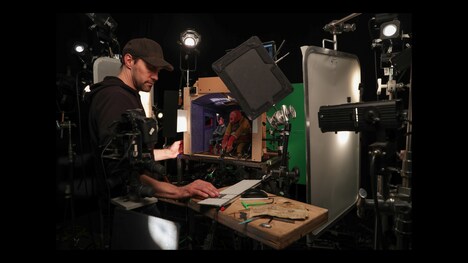 「ミッシング・リンク 英国紳士と秘密の相棒」メイキング写真