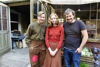 「キーパー ある兵士の奇跡」メイキング写真